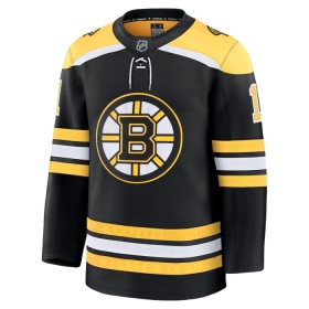 Dresovi Boston Bruins 2024-25 Fanatics Premium Jeremy Swayman Domaći Crno - Muške